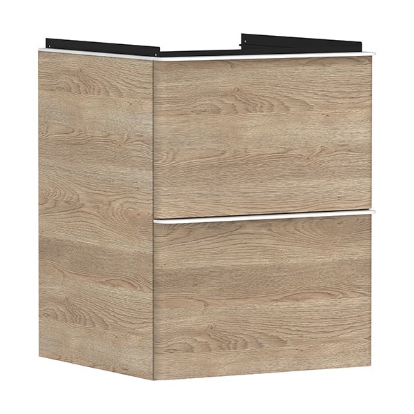 Hansgrohe Waschtischunterschrank Xelu Q ECHN 480x475mm mit 2 SK für HWB Matt White