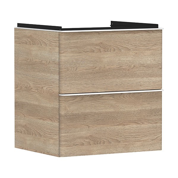 Hansgrohe Waschtischunterschrank Xelu Q ECHN 580x475mm mit 2 SK für WT Matt White