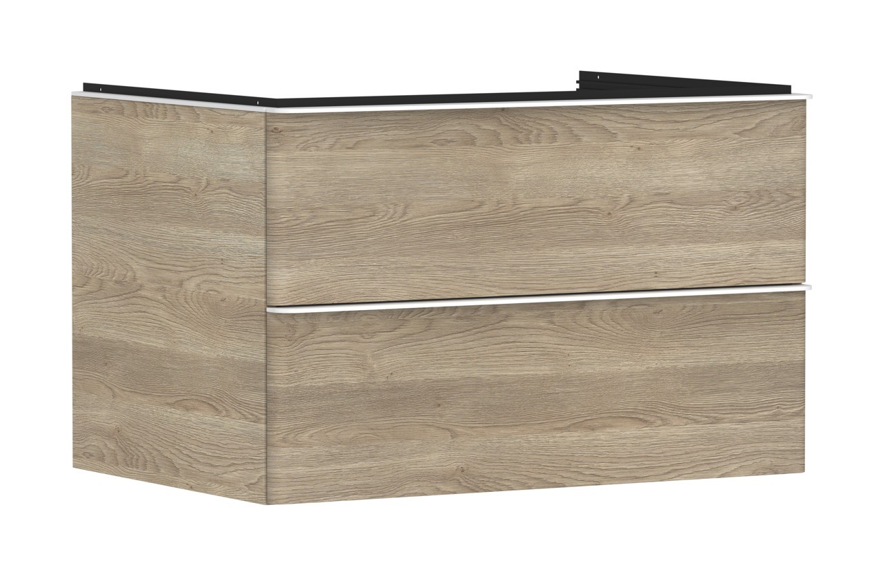 Hansgrohe Waschtischunterschrank Xelu Q ECHN 780x540mm m.2 SK f.Kons.m.AWT Matt White