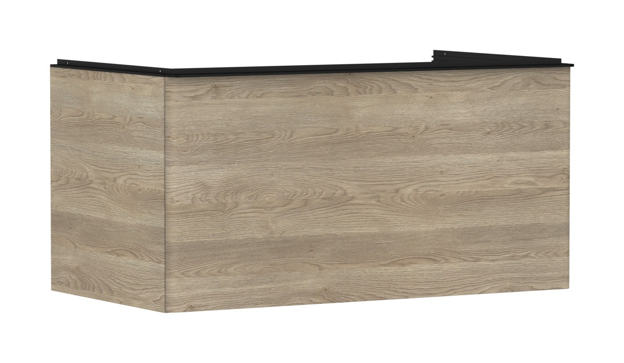 Hansgrohe Waschtischunterschrank Xelu Q ECHN 980x540mm m.1SK f.Kons.m.AWT ge Matt Black