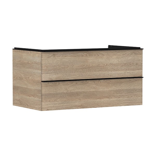 Hansgrohe Waschtischunterschrank Xelu Q ECHN 980x540mm m.2 SK f.Kons.m.AWT Matt Black