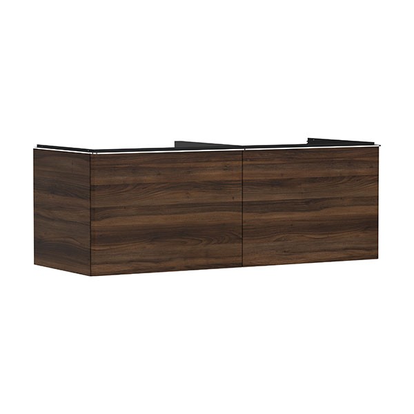 Hansgrohe Waschtischunterschrank Xelu Q NBD 1360x540mm m.2SK f.Kons.m.AWT ge chr