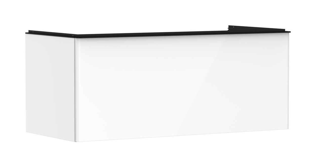 Hansgrohe Waschtischunterschrank Xelu Q we hgl 1180x540mm 1SK f.Kon./AWT ge Matt Black