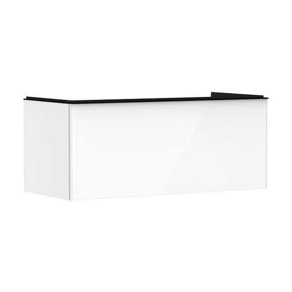 Hansgrohe Waschtischunterschrank Xelu Q we hgl 1180x540mm 1SK f.Kon./AWT ge Matt Black