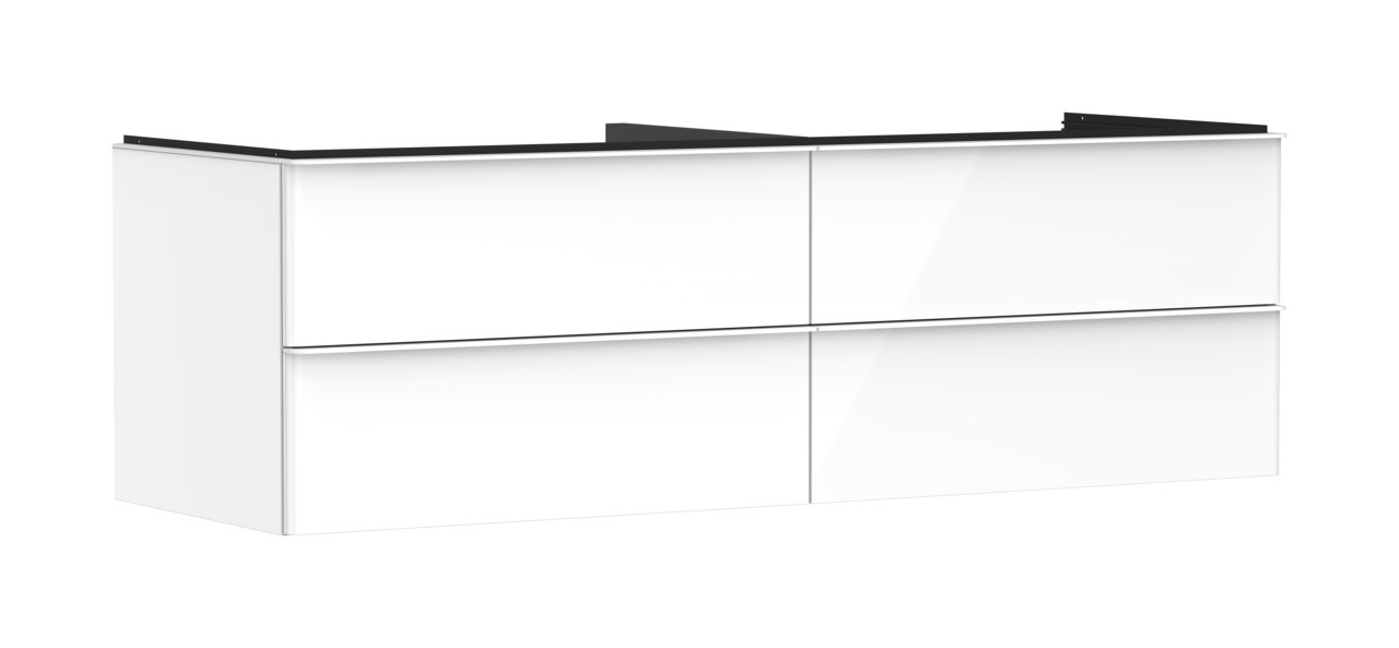 Hansgrohe Waschtischunterschrank Xelu Q we hgl 1180x540mm m.4SK f.Kons.m.AWT Matt White