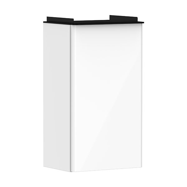 Hansgrohe Waschtischunterschrank Xelu Q we hgl 340x245mm f.HWB,Türanschl.re. Matt Black
