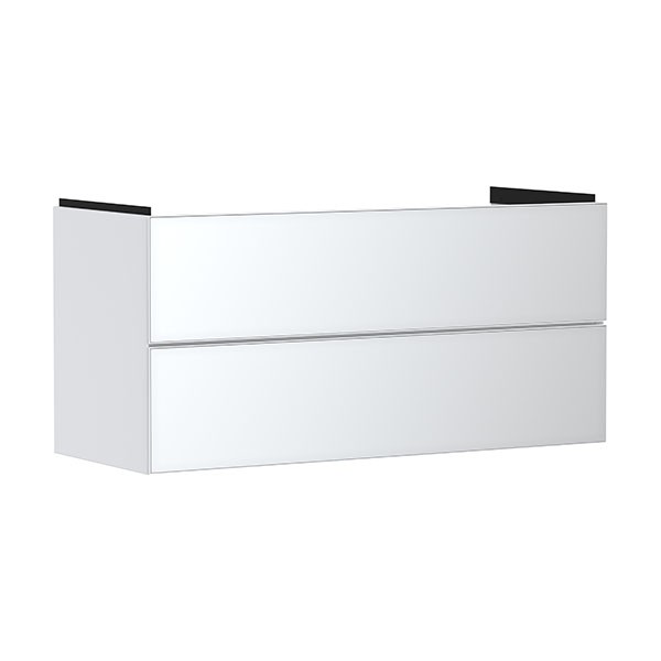 Hansgrohe Waschtischunterschrank Xevolos E Matt White 1180/475mm mit 2 Schubkästen für WT Wme