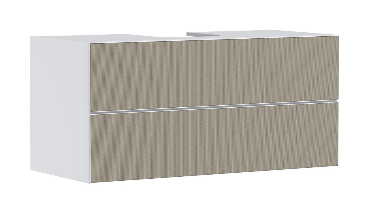 Hansgrohe Waschtischunterschrank Xevolos E Matt White 1180/550mm mit 2 SK f.Kons.m.WT ge BZs