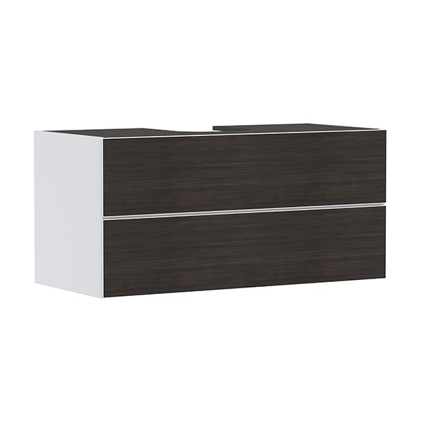 Hansgrohe Waschtischunterschrank Xevolos E Matt White 1180/550mm mit 2 SK f.Kons.m.WT ge ECHD