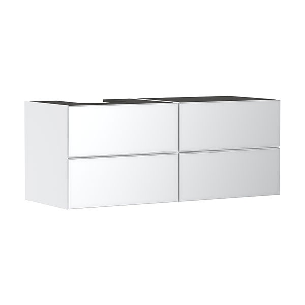 Hansgrohe Waschtischunterschrank Xevolos E Matt White 1370/550mm m.4SK f.Kons.m. AWT ge li Wme