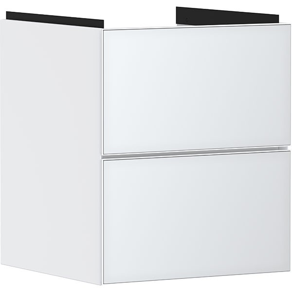 Hansgrohe Waschtischunterschrank Xevolos E Matt White 480/475mm mit 2 Schubkästen für HWB Wme