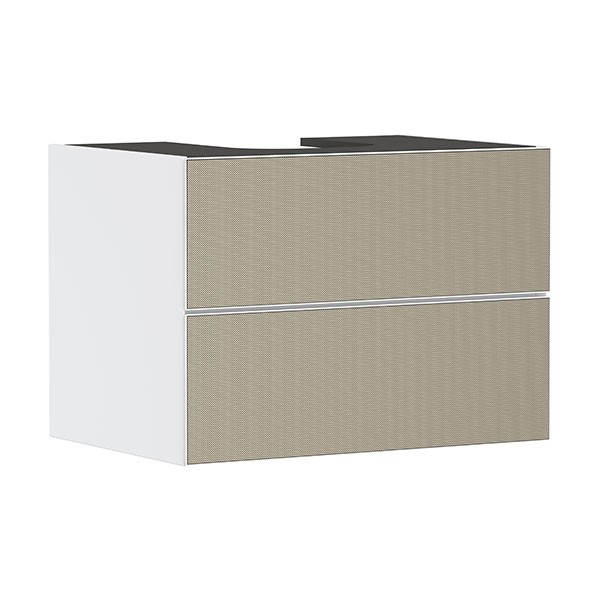Hansgrohe Waschtischunterschrank Xevolos E Matt White 780/550mm mit 2 SK f.Kons.m.WT ge BZs