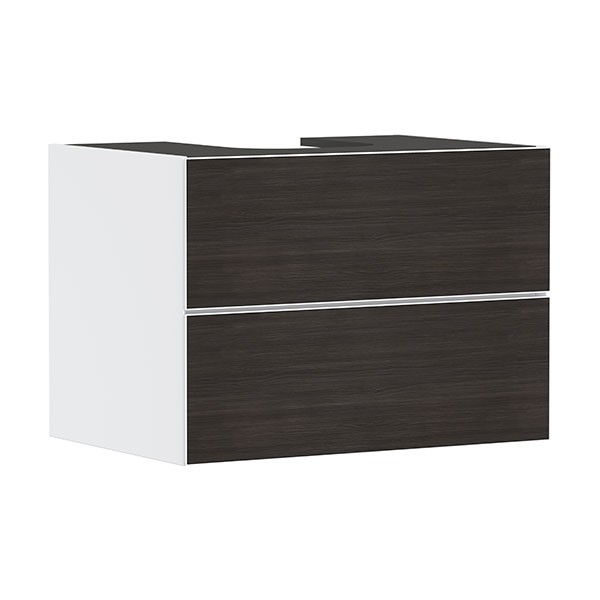 Hansgrohe Waschtischunterschrank Xevolos E Matt White 780/550mm mit 2 SK f.Kons.m.WT ge ECHD
