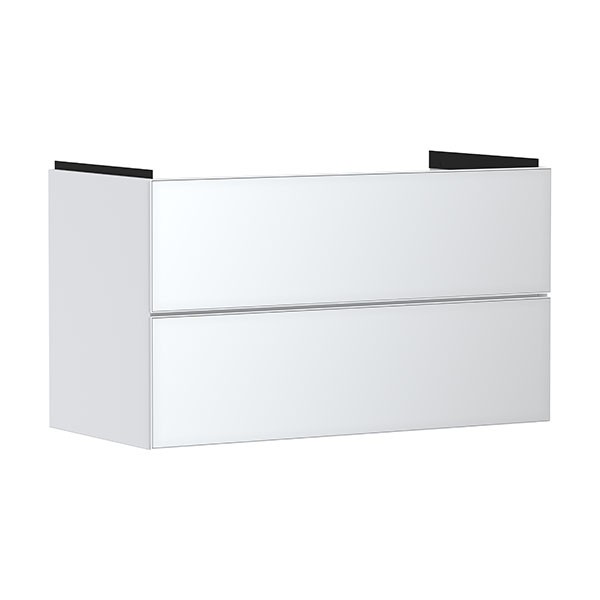 Hansgrohe Waschtischunterschrank Xevolos E Matt White 980/475mm mit 2 Schubkästen für WT Wme
