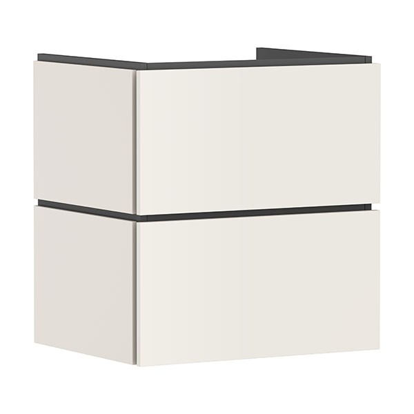 Hansgrohe Waschtischunterschrank Xilesa E  580x470mm m.2SK PushOpen WB SBma