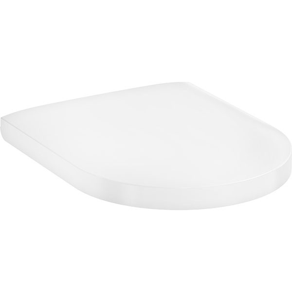 Hansgrohe WC Sitz EluPura S m.Befestigung oben o.Absenkautomatik m.Schnellverschl.weiß