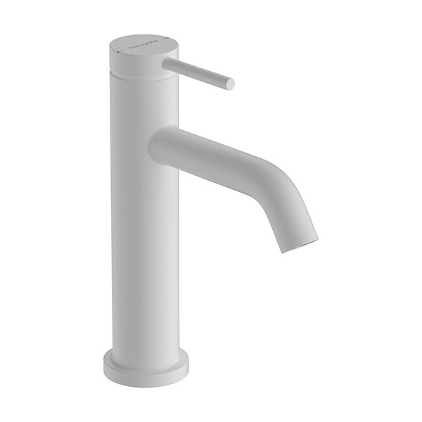 Hansgrohe WTM 110 Tecturis S mit Zugstangen-Ablaufgarnitur Matt White