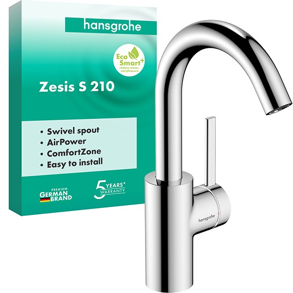 Hansgrohe WTM 210 Zesis S mit Schwenkauslauf  ohne Ablaufgarnitur chrom