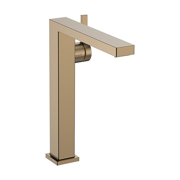 Hansgrohe WTM Tecturis E 240 Fine CoolStart EcoSmart+ mit Push-Open Ablauf Brushed Bronze