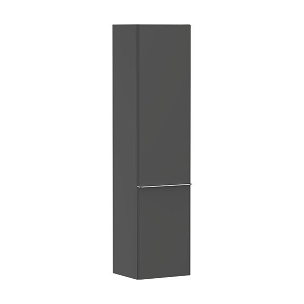 Hansgrohe Xelu Q Hochschrank Diamantgrau Matt 400/350, Türanschlag links Chrom