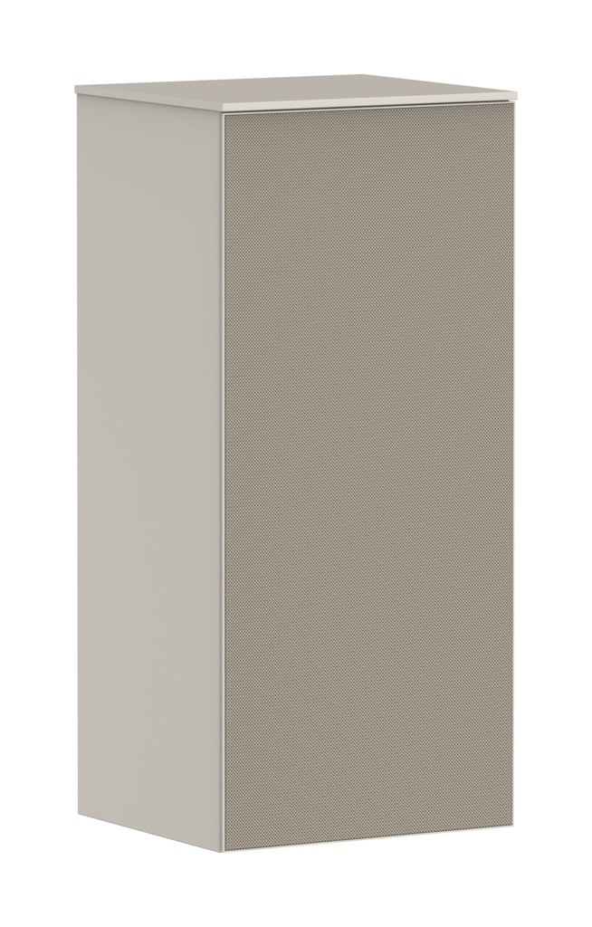 Hansgrohe Xevolos E Halbhochschrank Sandbeige Matt 400/360, Türanschlag links Bronze Struktur