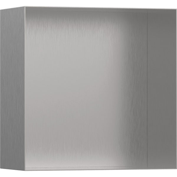 HG XtraStoris Minimalistic Wandnische mit offen.Rahmen 300 x 300 x 140 mm BST