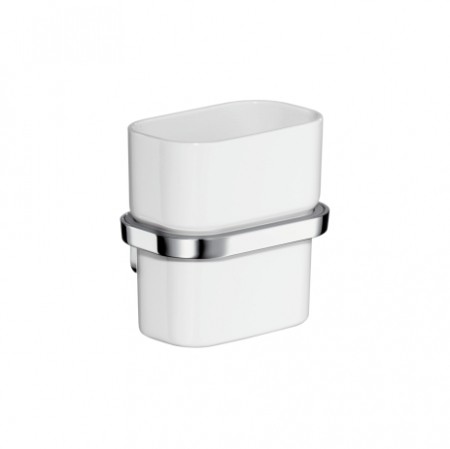 Hansgrohe Zahnglas Axor Urquiola mit Halter chrom