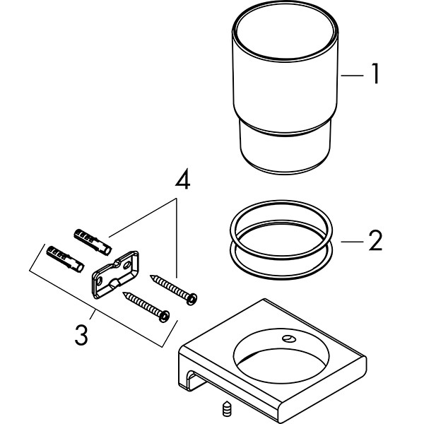 HG Zahnputzbecher AddStoris BBR  