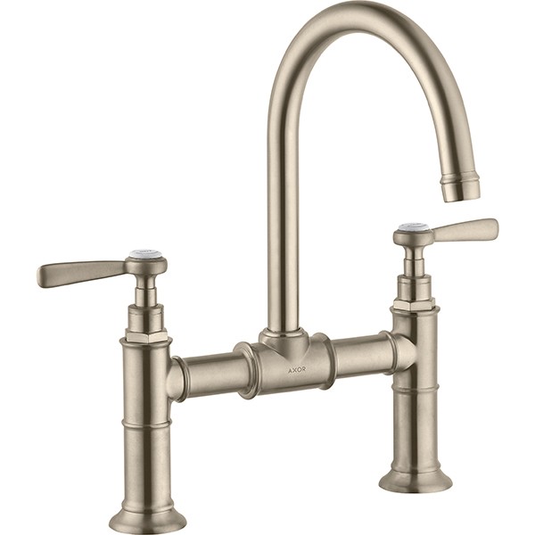 Hansgrohe Zweigriff Waschtischarmatur 220 Axor Montreux Brücke Hebelgriff BN