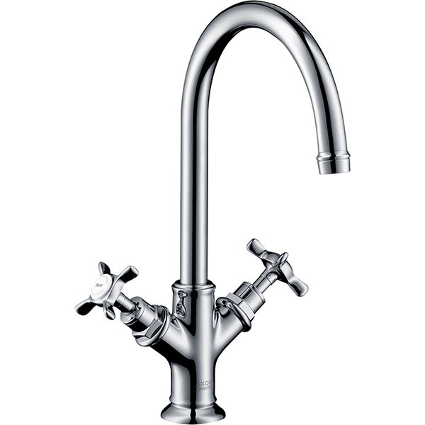 Hansgrohe Zweigriff Waschtischarmatur Axor Montreux ohne Ablaufgarnitur chrom