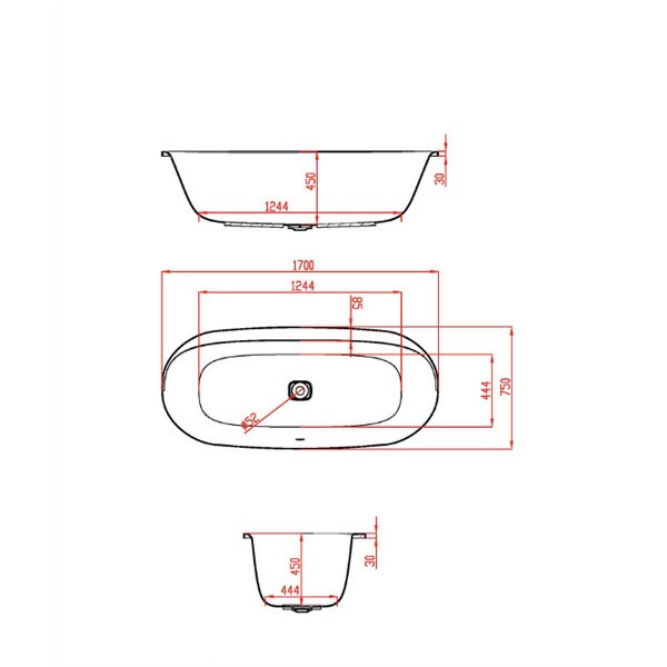 HO BW iSensi Oval 1700x750 weiß