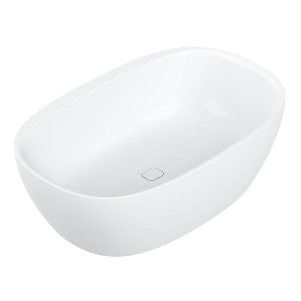 HO BW iSensi Oval 1900x1200 Monoblock mit Überlaufbefüllung weiß, ang. Sch.