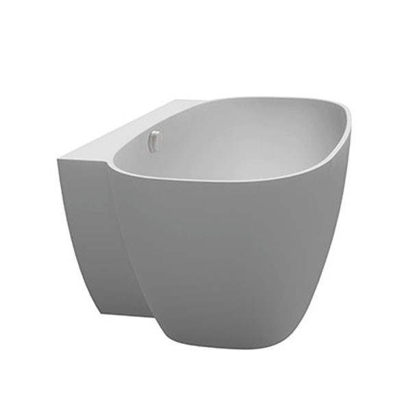 Hoesch Badewanne LaBrillante 1800x800 Vorwand  Weiß, mit Überlaufbefüllung