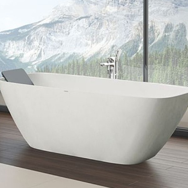 Hoesch Badewanne LaSenia 1900x900 freistehend Material Solique, weiß matt