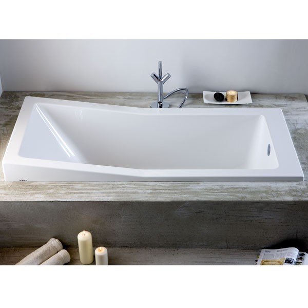 Hoesch Foster 1700x750x470 mm Rechteckbadewanne Einbaubadewanne Weiß 6629.010