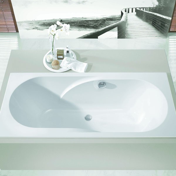 Hoesch Regatta 1900x800x460 mm Rechteckbadewanne Einbaubadewanne Weiß 6462.010