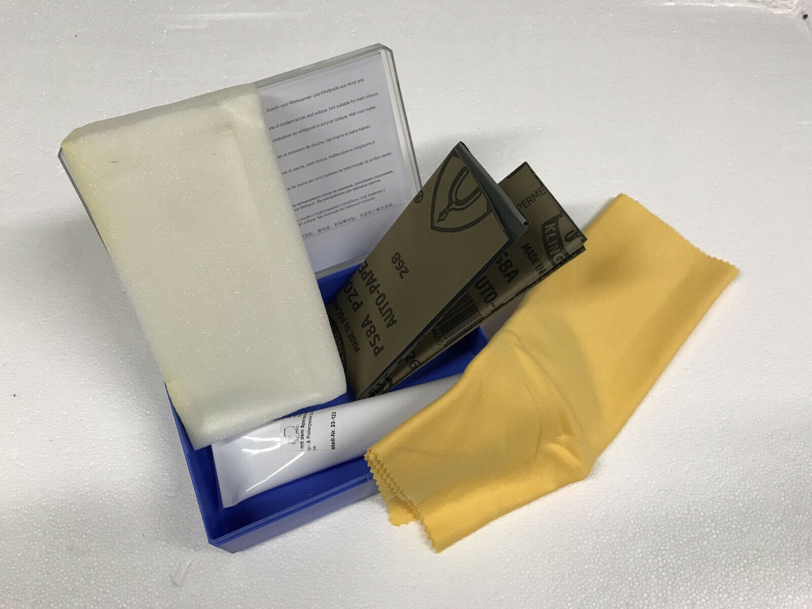 Hoesch Zubehör Hoesch-Pflegeset für Sanitär-Acryl