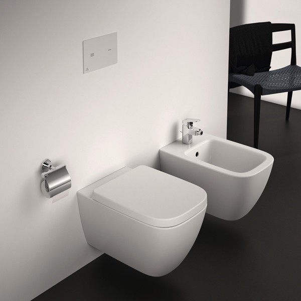 IS WC-Paket i.life B WC Randlos m.WC-Sitz Softclosing 360x545x380mm Weiß