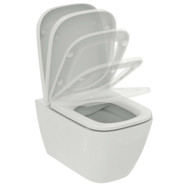 IS WC-Paket i.life B WC Randlos m.WC-Sitz Softclosing 360x545x380mm Weiß