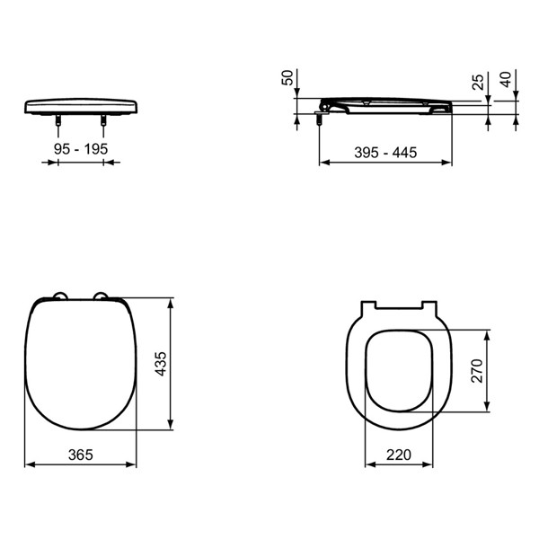 IS WC-Sitz CONNECT E7127 softclosing weiss