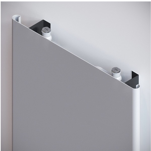 Kermi Bad- und Wohnheizkörper Niva Soft T11, einlagig, HxLxT: 2220x740x80 mm, Farbauswahl, Wärmeleistung 75/65-20: 1790 Watt