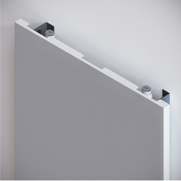 Kermi Bad- und Wohnheizkörper Niva T11, einlagig, HxLxT: 2220x420x80 mm, Farbauswahl, Wärmeleistung 75/65-20: 1070 Watt