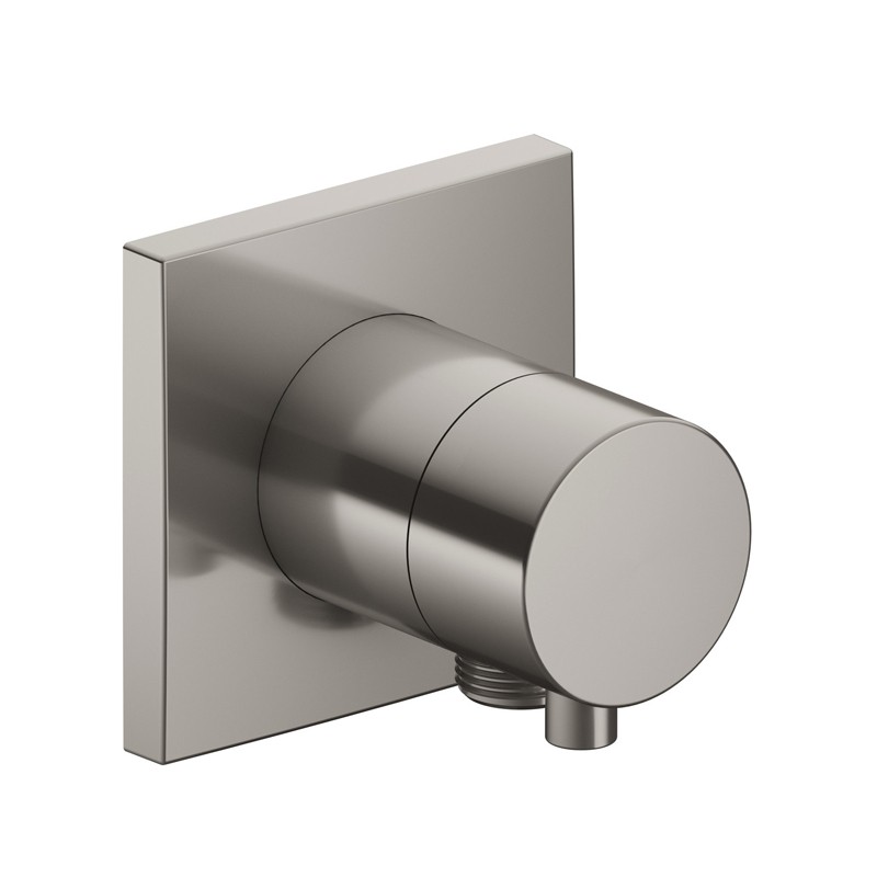 KE 2-Wege Umstellv. IXMO Comfort 59556, Schlauchanschl.,eckig,Nickel gebürstet