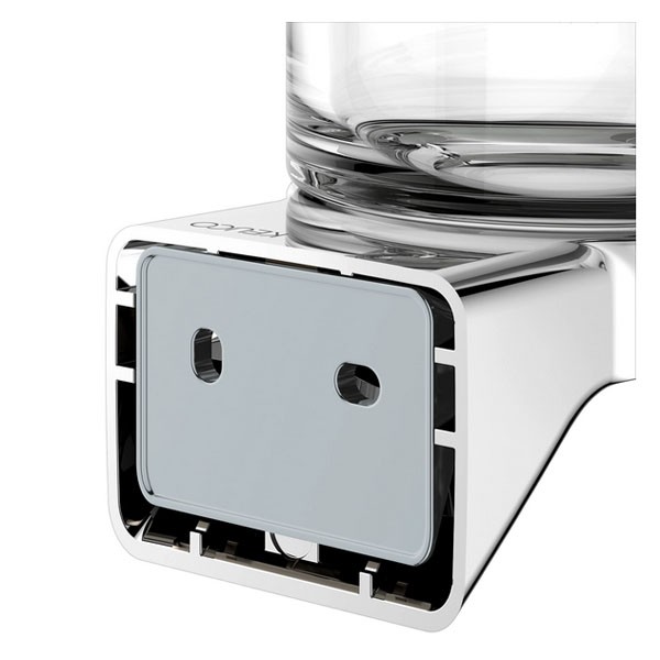 KE Glashalter Aveno 14650,  mit Echtkristall-Glas, verchromt