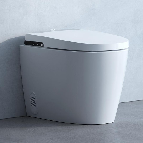 LF Dusch-WC ALVIA, bodenstehend Spülrandlos, Tiefspüler LCC Weiß