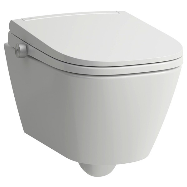 LF WC-Sitz+Deckel CLEANET MEDA Spülrandl. Wand-WC Silent Flush, weiß