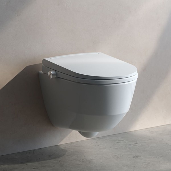 LF WC-Sitz+Deckel CLEANET PRO Spülrandloses Wand-WC, weiß
