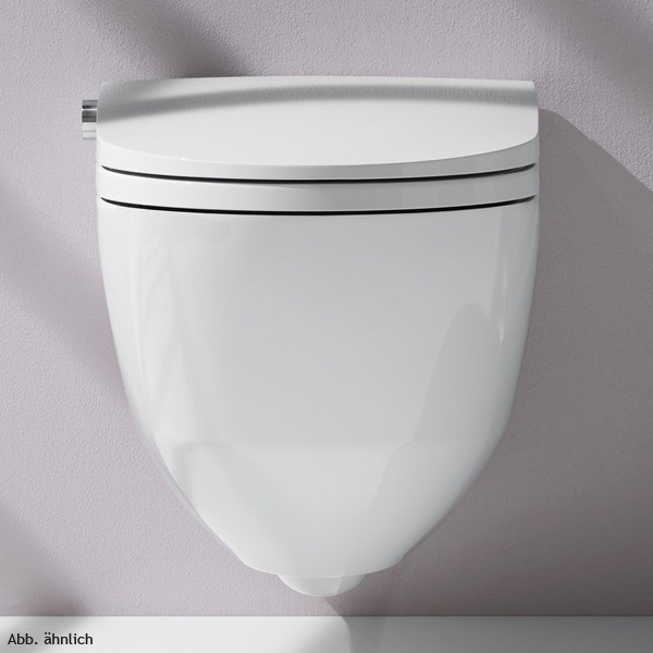 LF Dusch-T-WC wandh. RIVA 600x355x405 spülrandlos schwarz matt