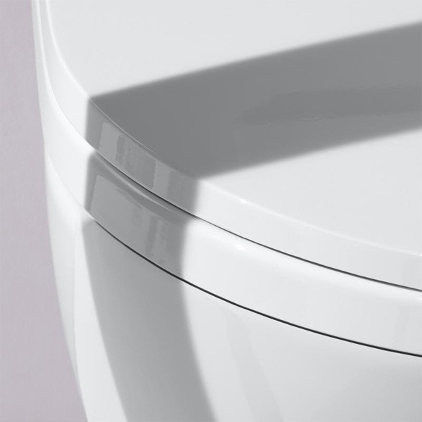 LF Dusch-T-WC wandh. RIVA 600x355x405 spülrandlos weiß matt