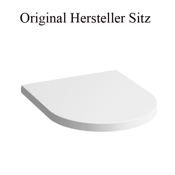 Laufen Kartell spülrandloses, wandhängendes-Tiefspül-WC H8203370000001